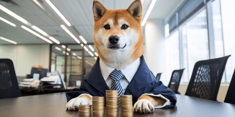 Dogecoin Doge Shiba Inu Wall Street Conference Table Gid 7.png