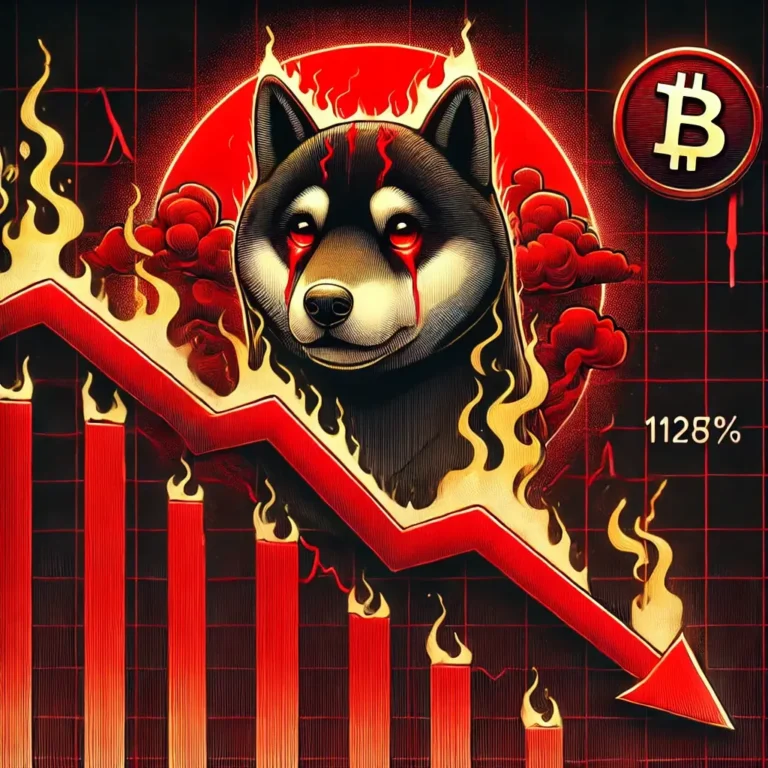 Dall·e 2025 02 07 17.09.09 A Striking Digital Illustration Depicting Shiba Inu Shib Cryptocurrency I.webp